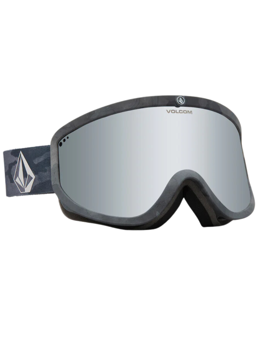 Volcom Footprints Blizzard Goggles - Cloudwash Camo / Silver Chrome + Lente Extra