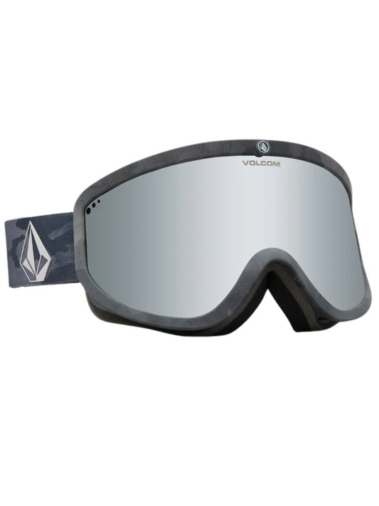 produits les plus vendus | Lunettes Volcom Footprints Blizzard - Cloudwash Camo / Silver Chrome + Lentille supplémentaire