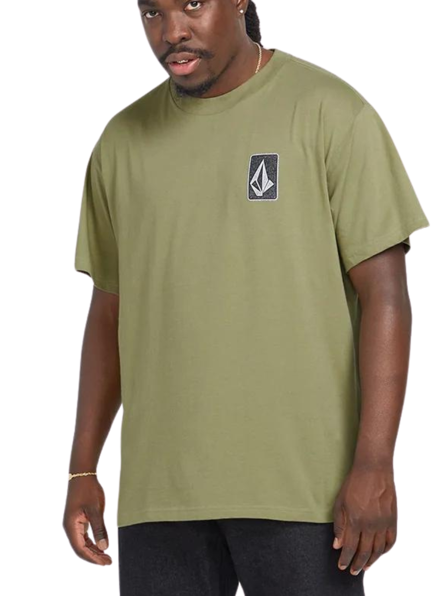 Camiseta Volcom Skate Vitals Originator - Thyme Green | Camisetas de hombre | Camisetas manga corta de hombre | Volcom Shop | surfdevils.com