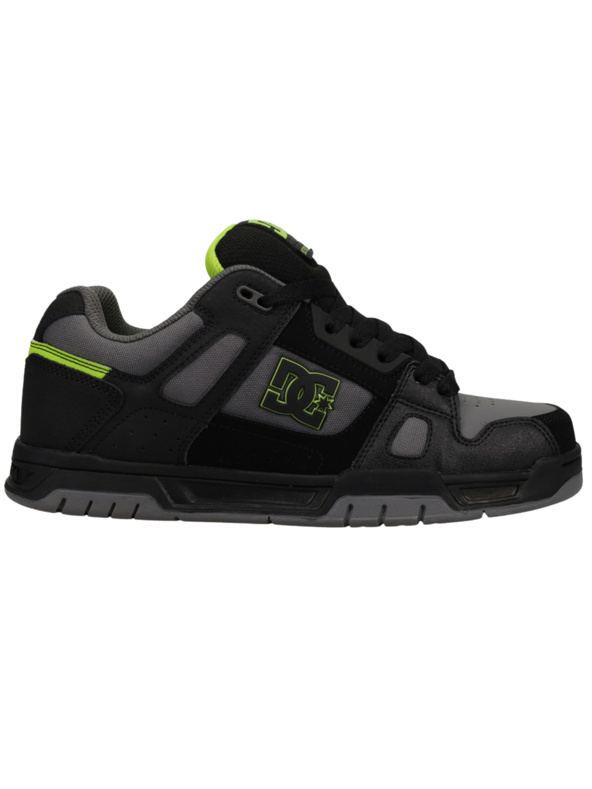 Zapatillas DC Shoes Stag - Black/Grey/Lime