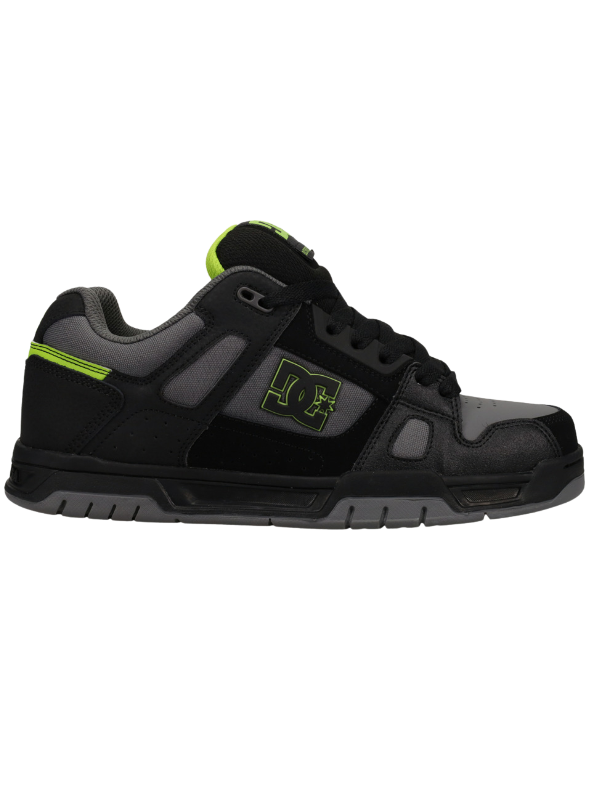 Zapatillas DC Shoes Stag - Black/Grey/Lime
