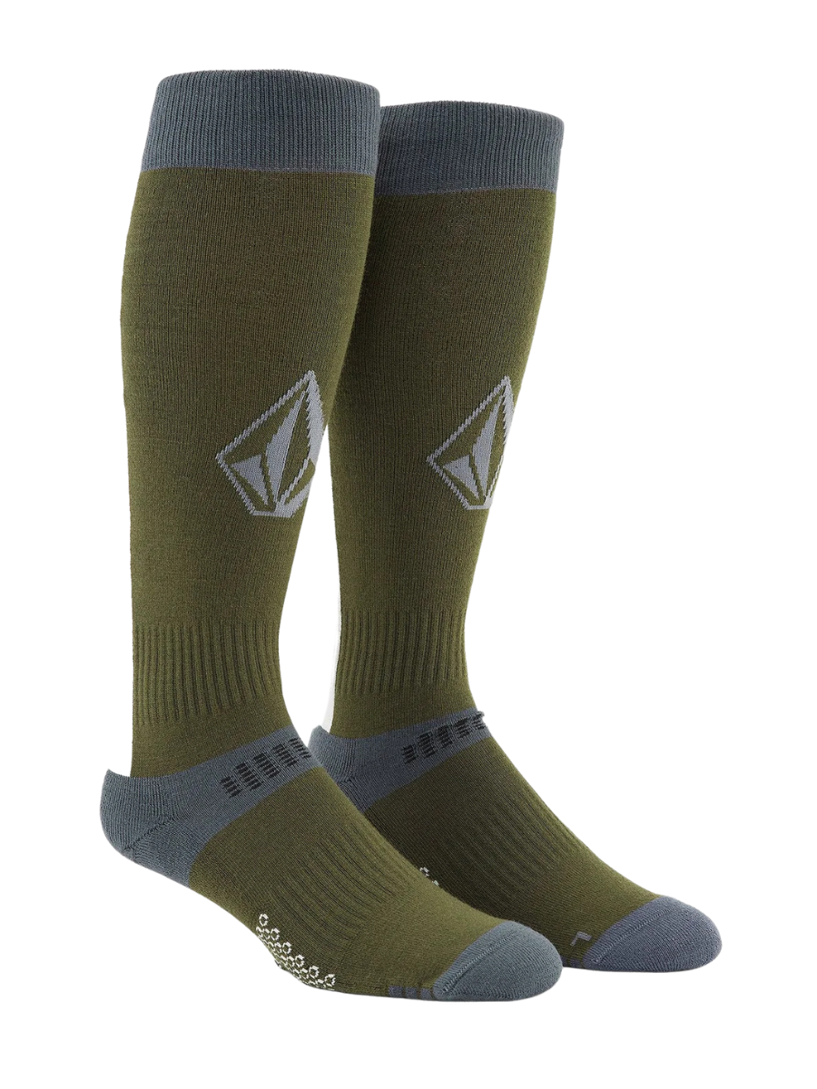 Volcom Synth Snowboard Socks - Military