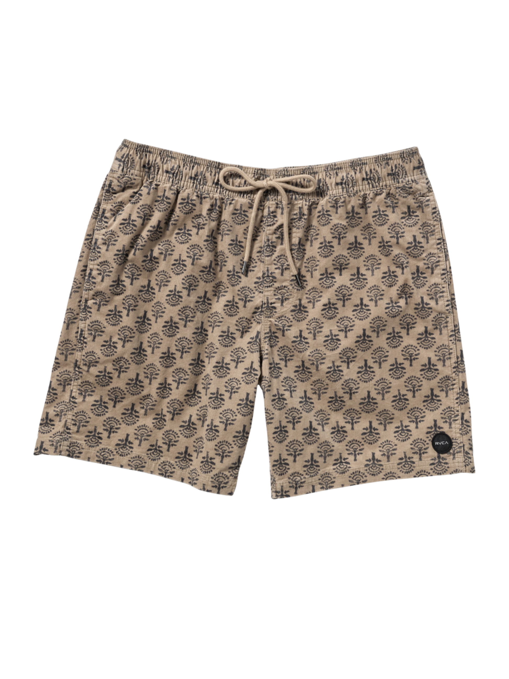 RVCA Escape Elastische Shorts Sandfarben