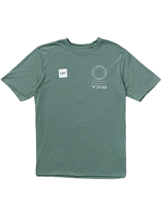 Prodotti più venduti | T-shirt RVCA VA Mark - Grigio pino