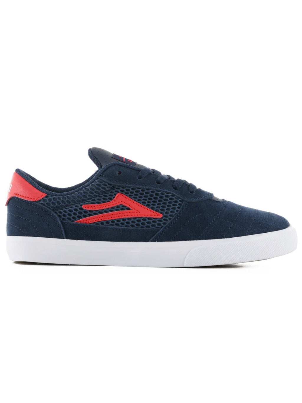 Lakai Cambridge Kids Jungen-Sneaker – Marineblau/Rotes Wildleder