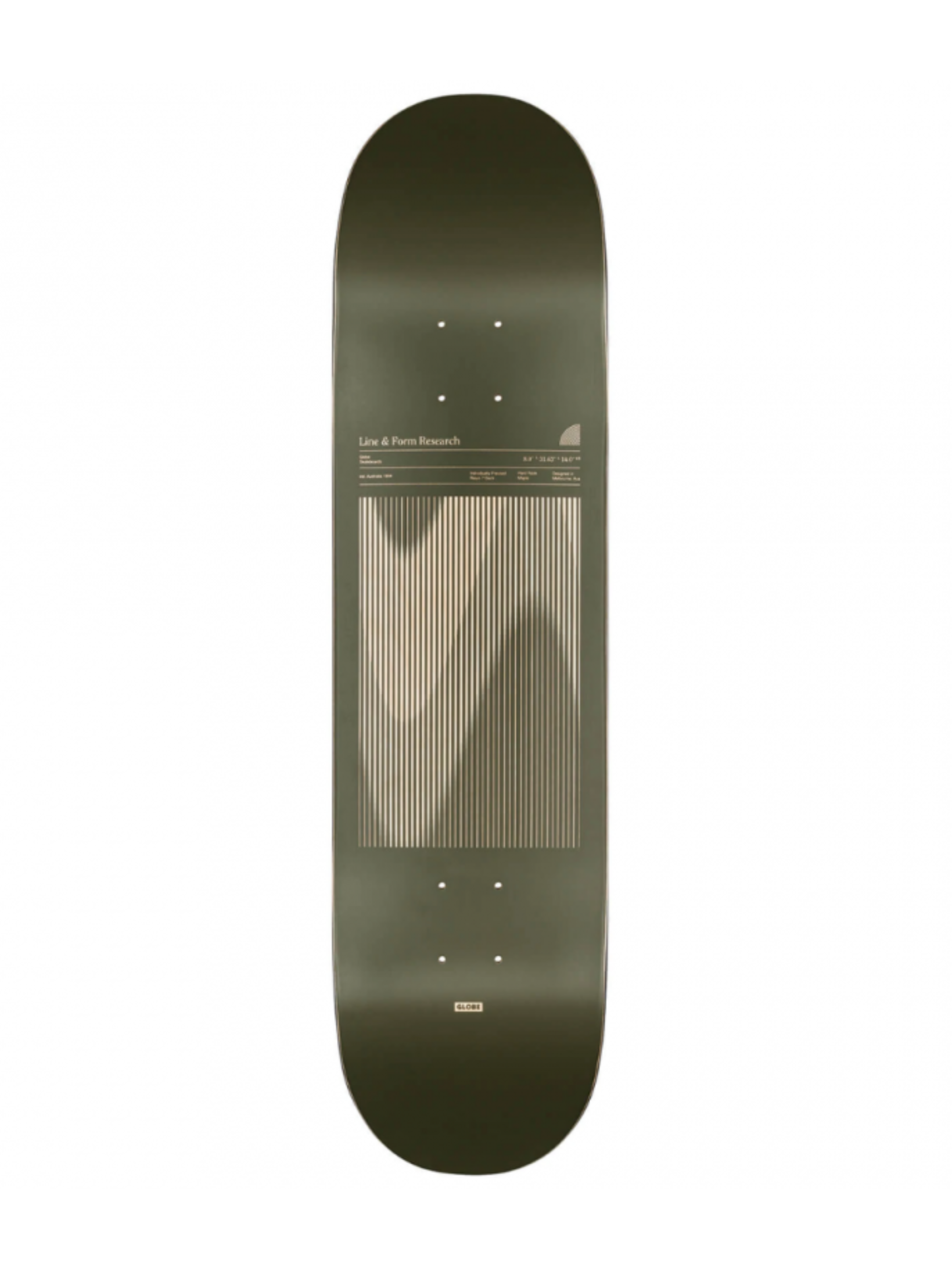 Globe G1 Lineform 8" Skate Deck
