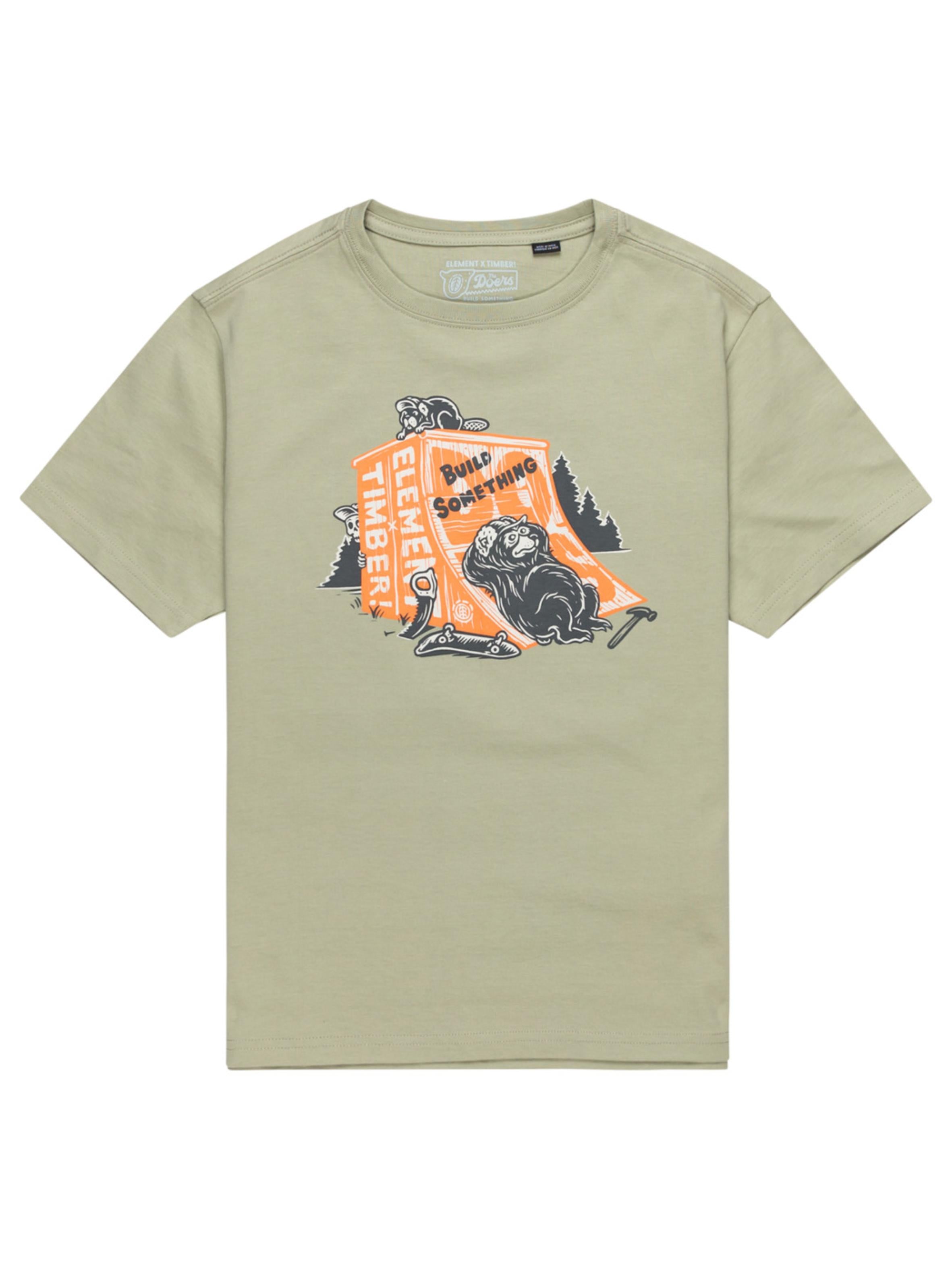 Element Timber Breaktime Boy's T-shirt - Tea