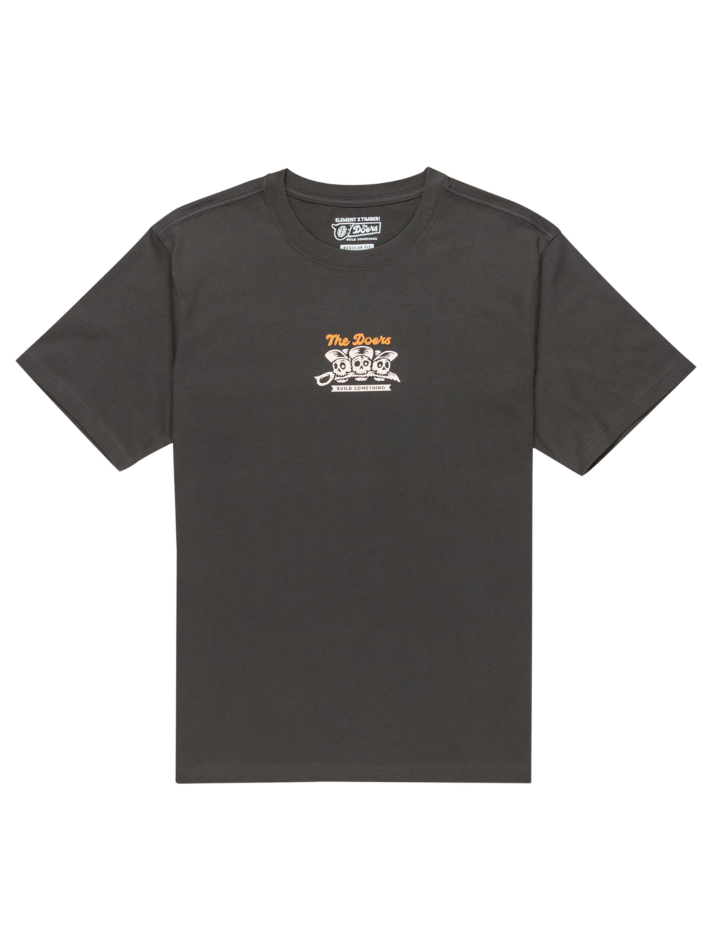 Element Timber Skeleton Gang T-Shirt – Off Black