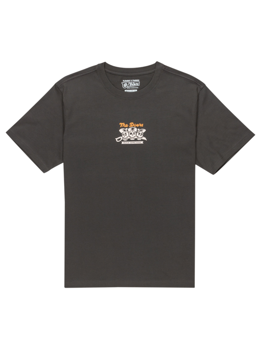 Camisetas masculinas | Camiseta Element Timber Skeleton Gang - Preto