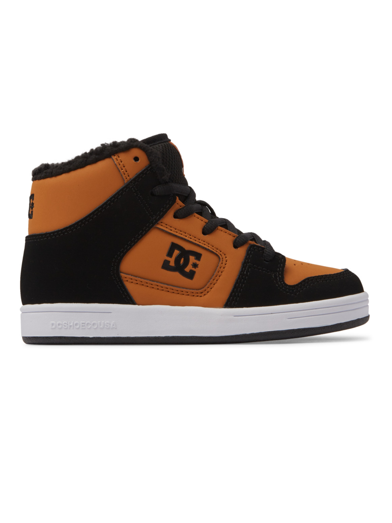 Tênis infantil DC Shoes Manteca 4 Hi WR - Trigo/Preto