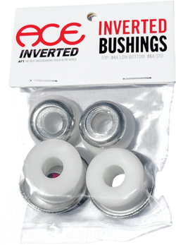 Ace Ace Inverted Bushings - Stock/Standard gomas de skate | White