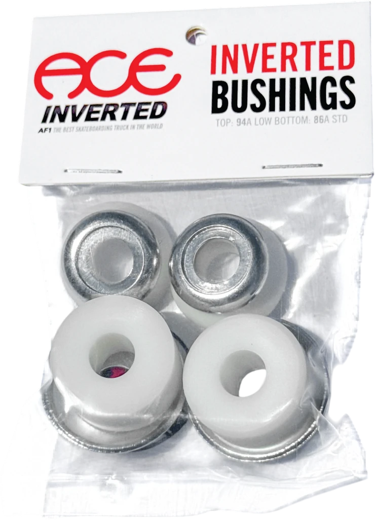 Ace Ace Inverted Bushings - Stock/Standard gomas de skate | White