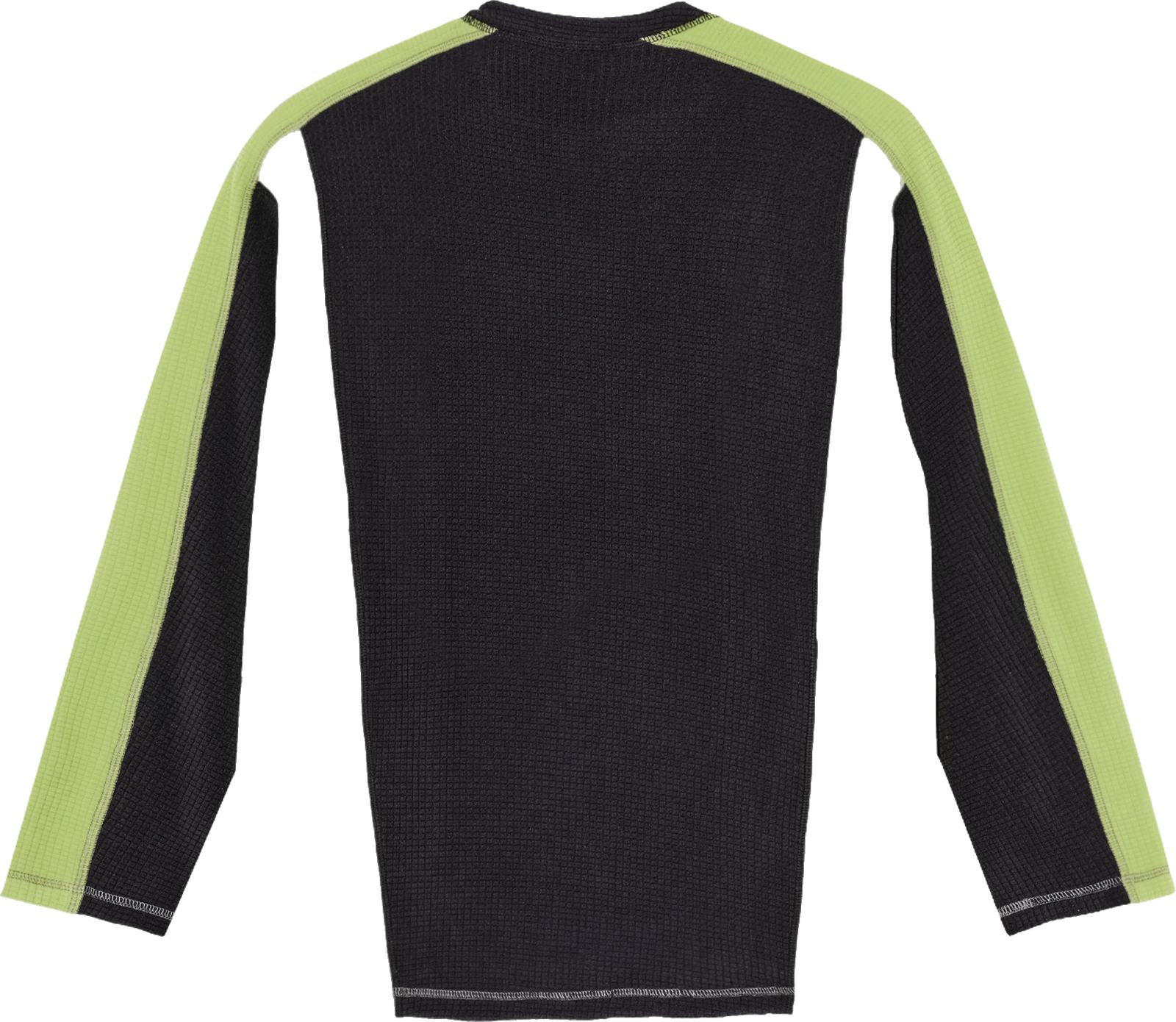 Polar Skate Co. Polar Skate Co. Grid Fleece Sweater - Black/Chartreuse sudadera hombre detail 1 | Black/Chartreuse