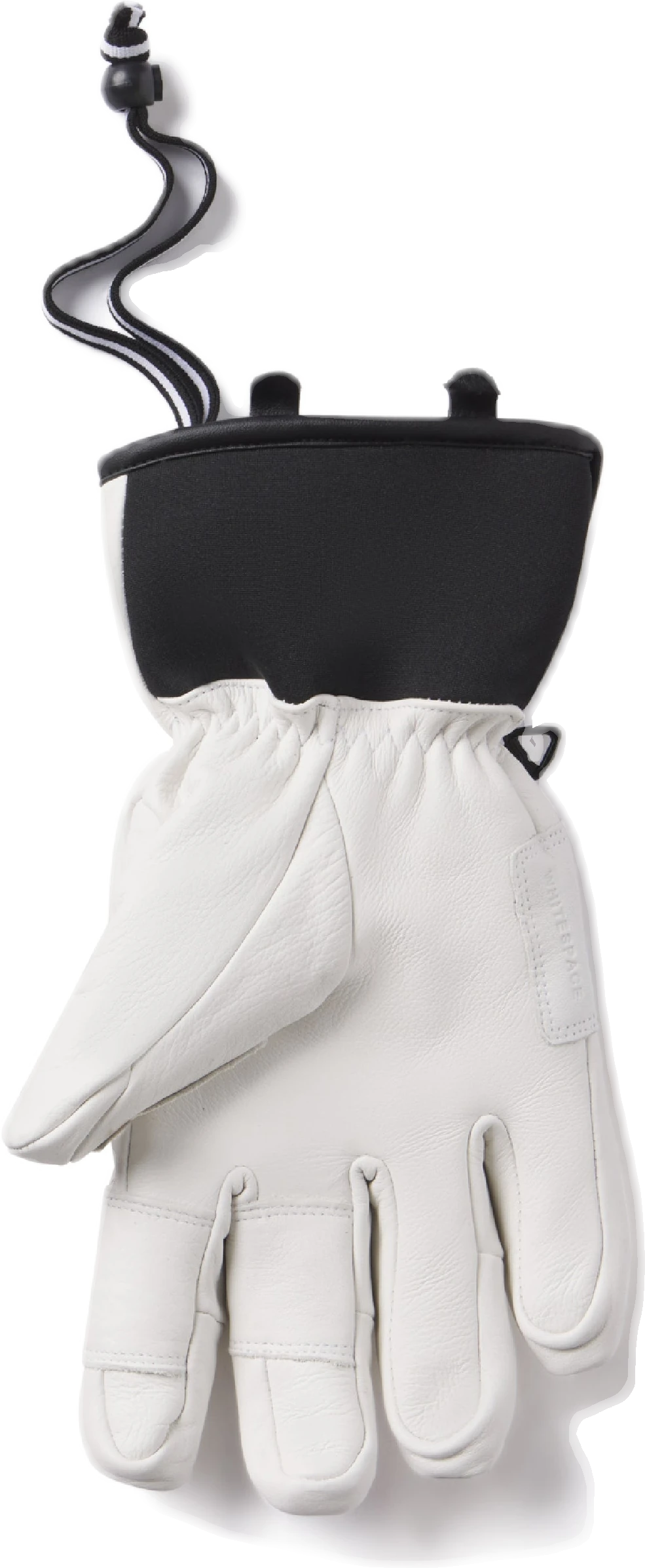 Whitespace LEATHER RIDING GLOVES guantes nieve | Bone