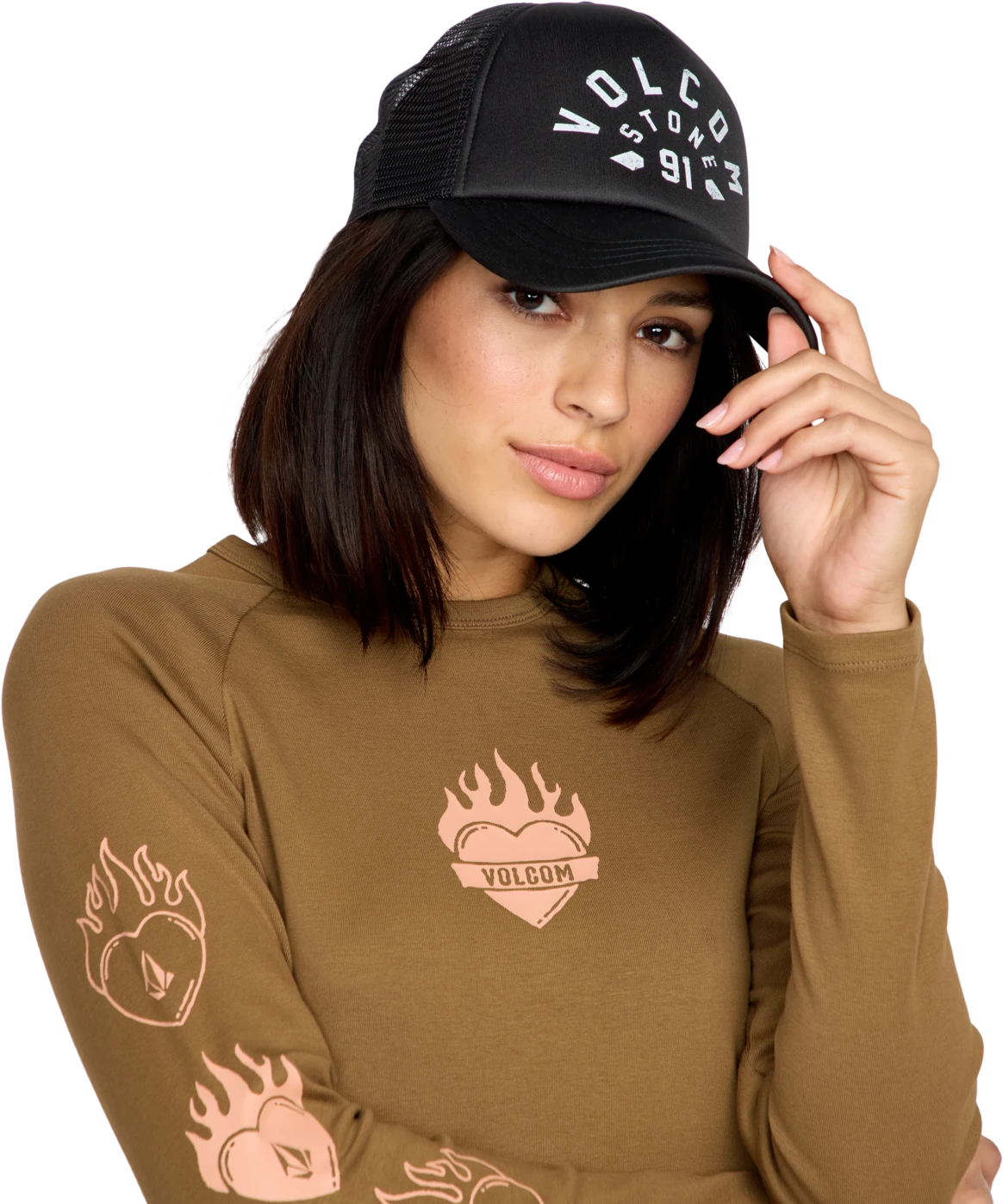 Volcom Into Paradise gorra mujer detail 3 | Vintage Black