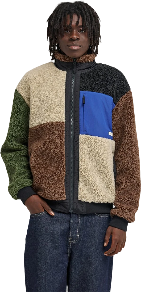 Element Oak Sherpa Chaqueta de borreguito sudadera hombre | Multi