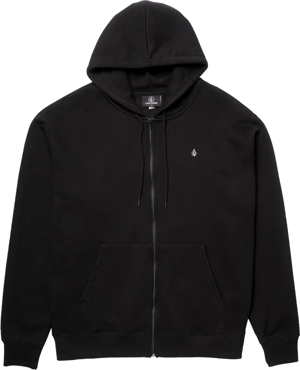 Volcom Single Stone sudadera con capucha hombre detail 7 | Black