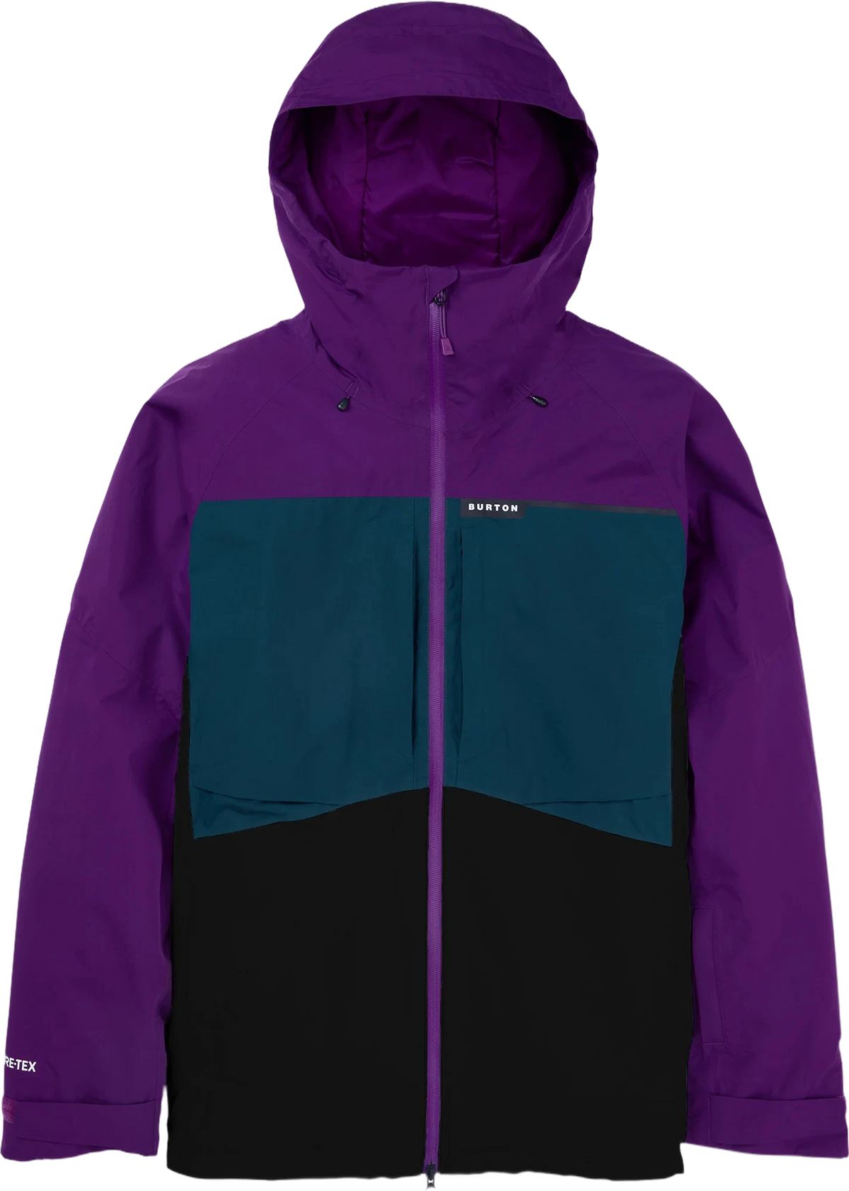 Burton Burton Pillowline GORE-TEX 2L Jacket chaquetas y abrigos hombre | Imperial Purple/Deep Emerald/True Black