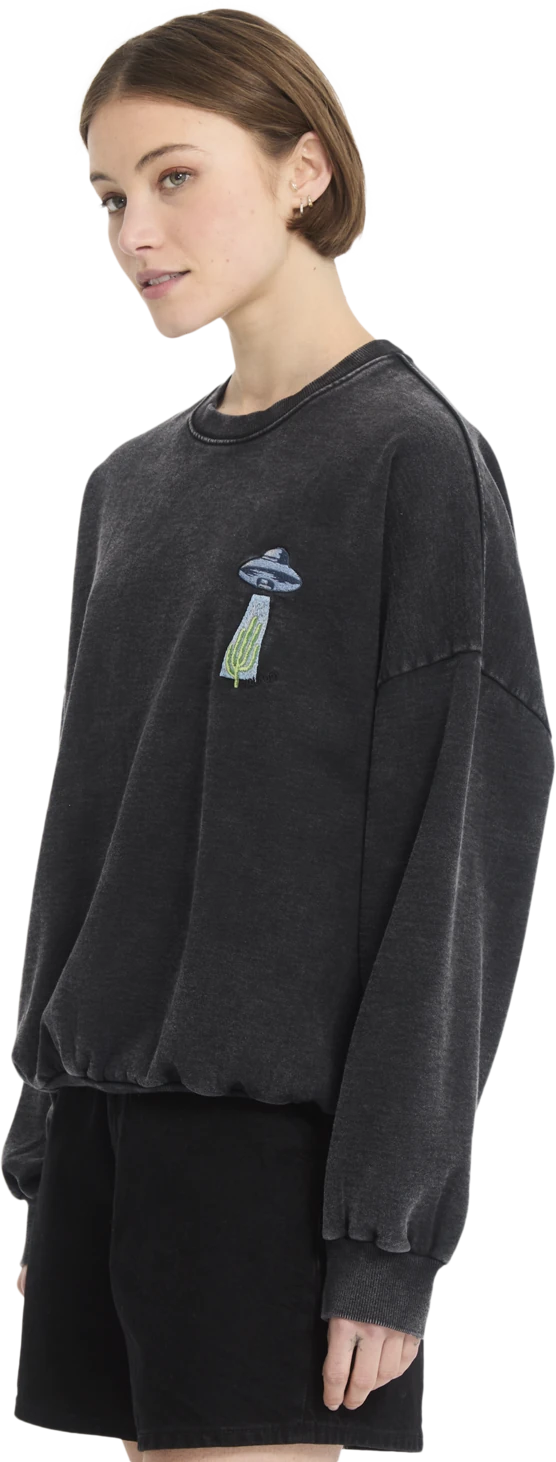 Volcom FA MICKEY MASON CREW sudadera mujer detail 2 | Vintage Black