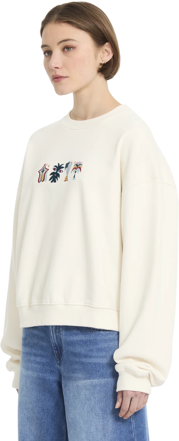 Volcom FA BRUNO LUCAS CREW sudadera mujer detail 2 | Off White