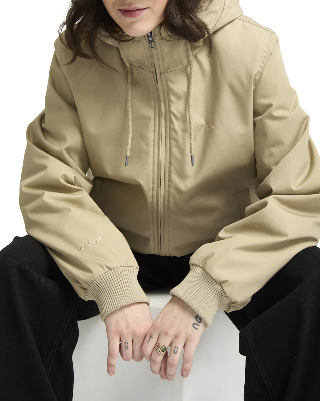 Volcom WERNAN 10K JACKET chaquetas y abrigos mujer detail 5 | Khaki