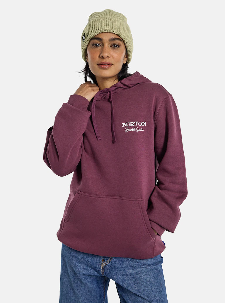 Burton Durable Goods Pullover Hoodie Almandine