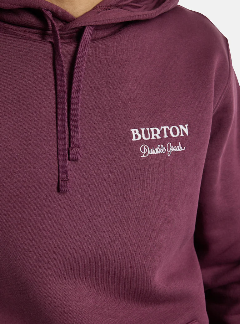 Burton Durable Goods Pullover Hoodie Almandine
