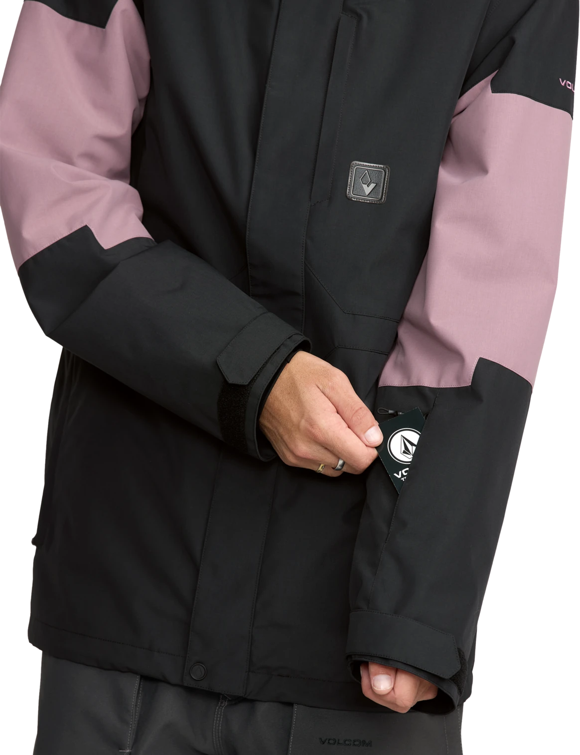 Volcom PRIMRY INS JACKET chaquetas y abrigos hombre detail 6 | Mauve
