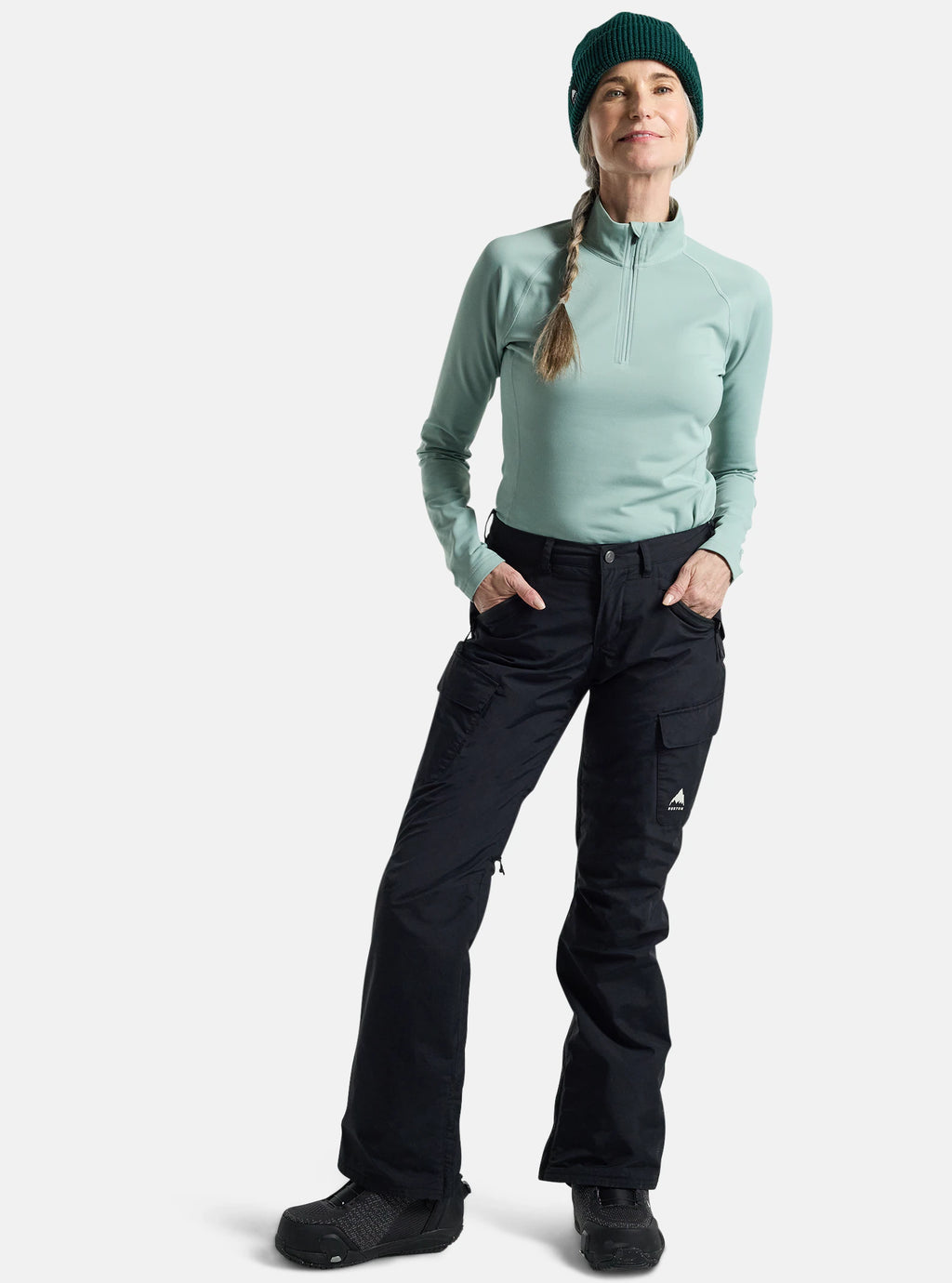 Pantalon de snowboard Femme Burton Gloria TL GORE-TEX 2L - True Black
