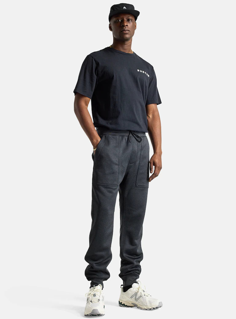 Pantalon Burton Oak Fleece Pants True Black Heather