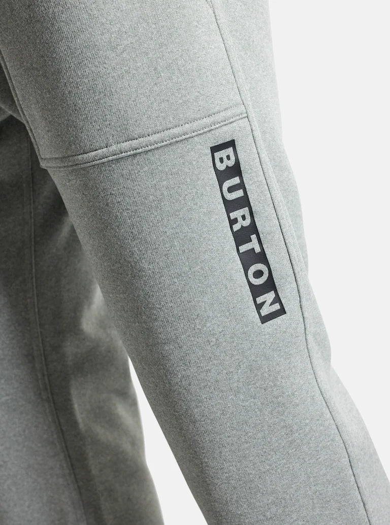 Burton Oak Fleece Pants Gray Heather