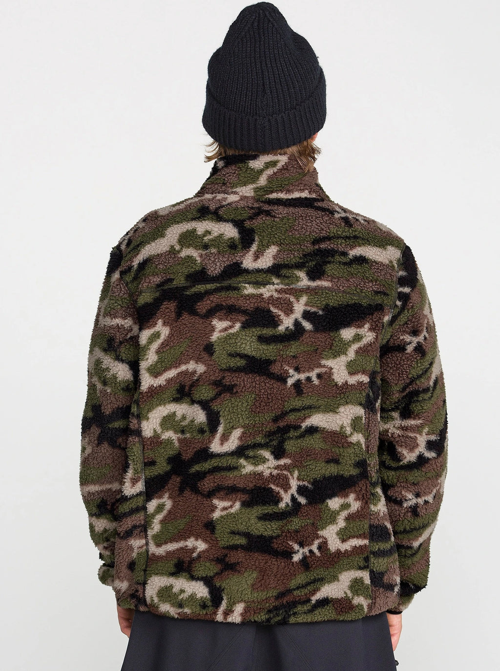 Volcom MEN'S NELSON SHERPA FULL ZIP sudadera hombre detail 4 | Camoflauge
