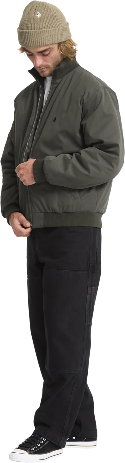 Volcom Damerman Jacket medium jacket hombre detail 4 | Rinsed Black