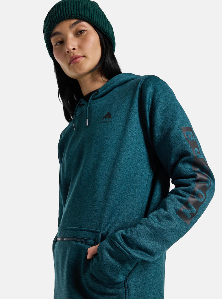 Sudadera Burton Oak Long Pullover Hoodie Deep Emerald Heather