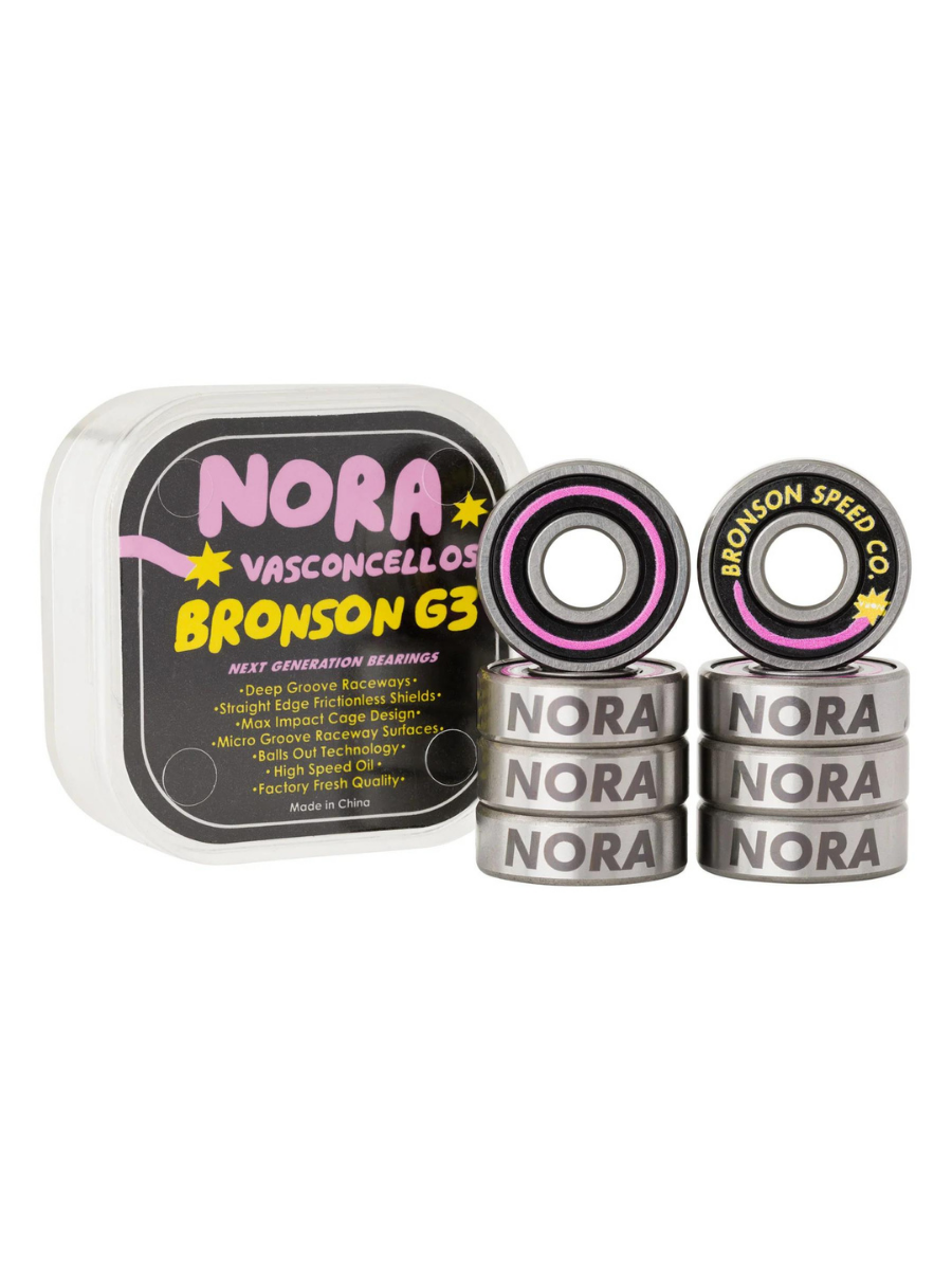 Rolamentos de velocidade Bronson - Nora Vasconcellos G3 | Coleção_Zalando | Loja de skate | Mesas, Eixos, Rodas,... | Novos produtos | Produtos mais recentes | Produtos mais vendidos | Produtos mais vendidos | Rolamentos para skate | surfdevils.com