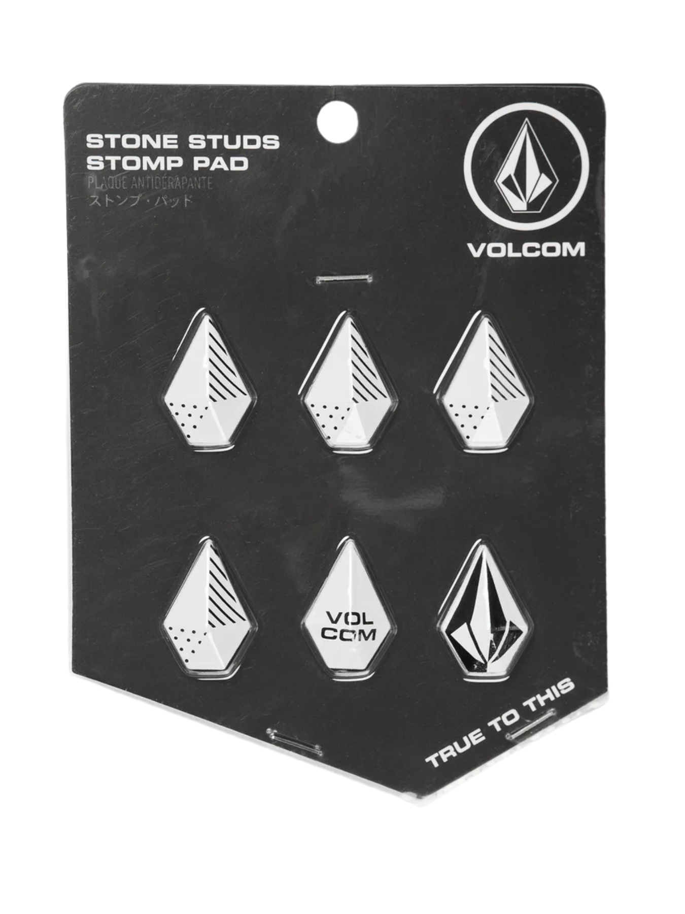 Rutschfestes Snowboard Volcom Stone Studs Pad – Weiß