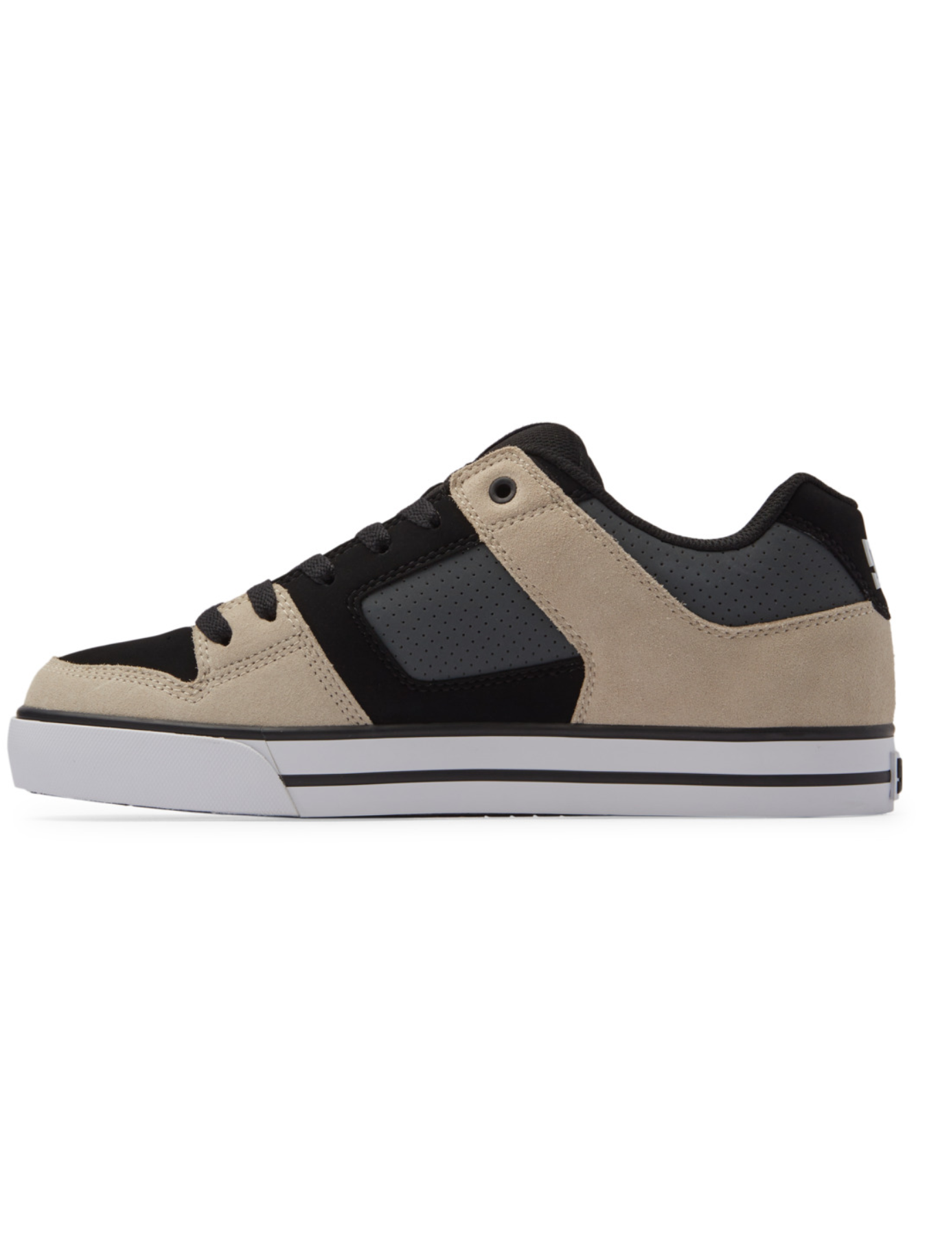 DC Shoes Pure Sneakers - Black/Grey/Brown