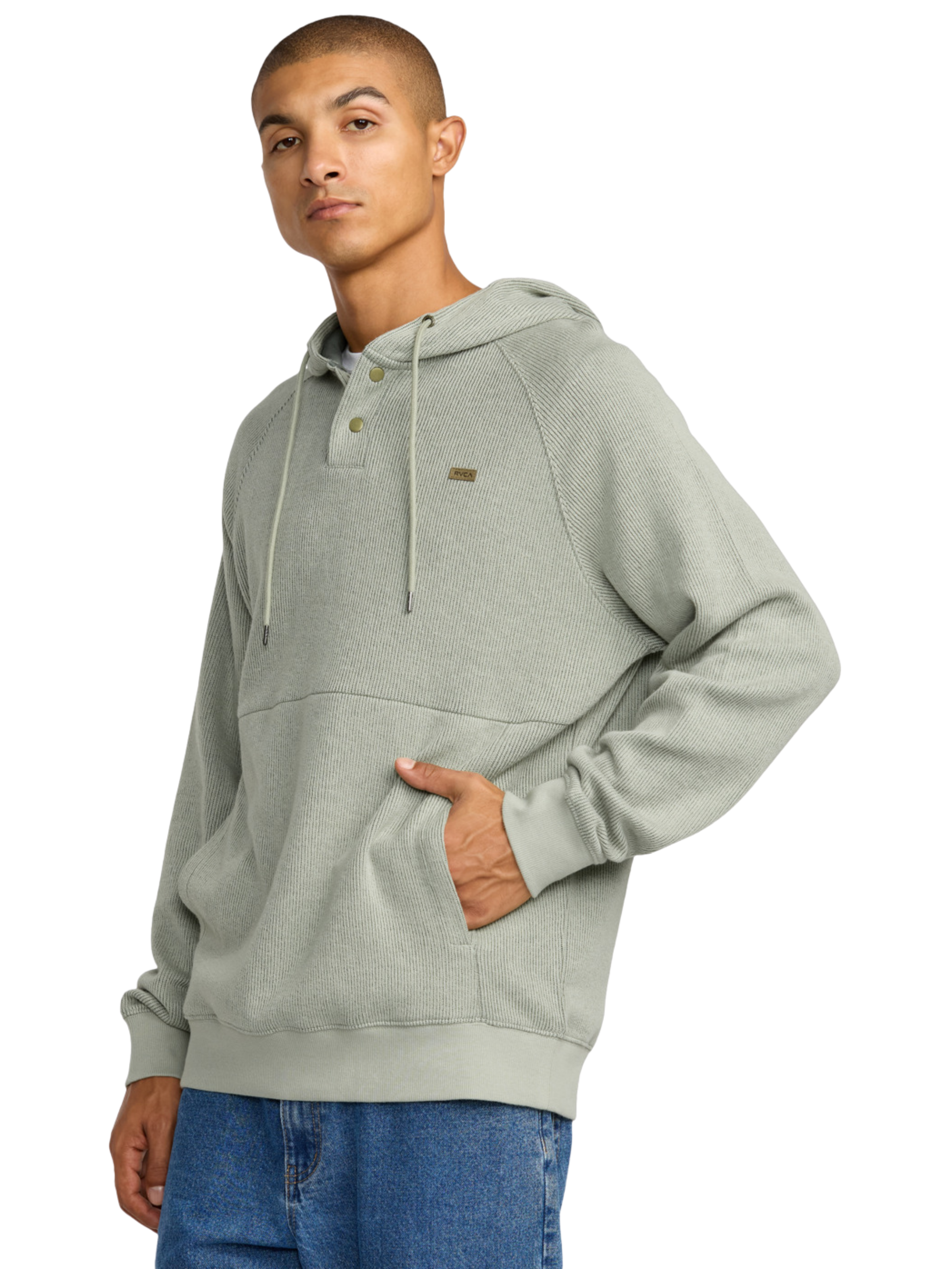 Sweatshirt RVCA Port Pullover 3 | Light Olive