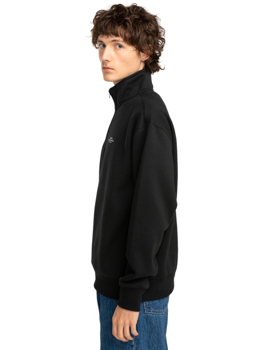 Element Cornell Skate Co Sweatshirt mit Reißverschluss – Flint Black