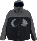 All One NINJA POLAR JACKET chaquetas y abrigos hombre | Black / Grey