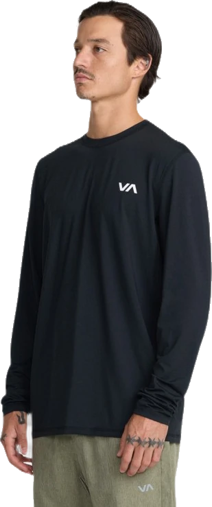 Rvca Sport Vent Top deportivo de manga larga long sleeve top hombre detail 2 | Negro