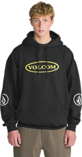 Volcom REMASTERED STONE PO sudadera con capucha hombre | Antique Black