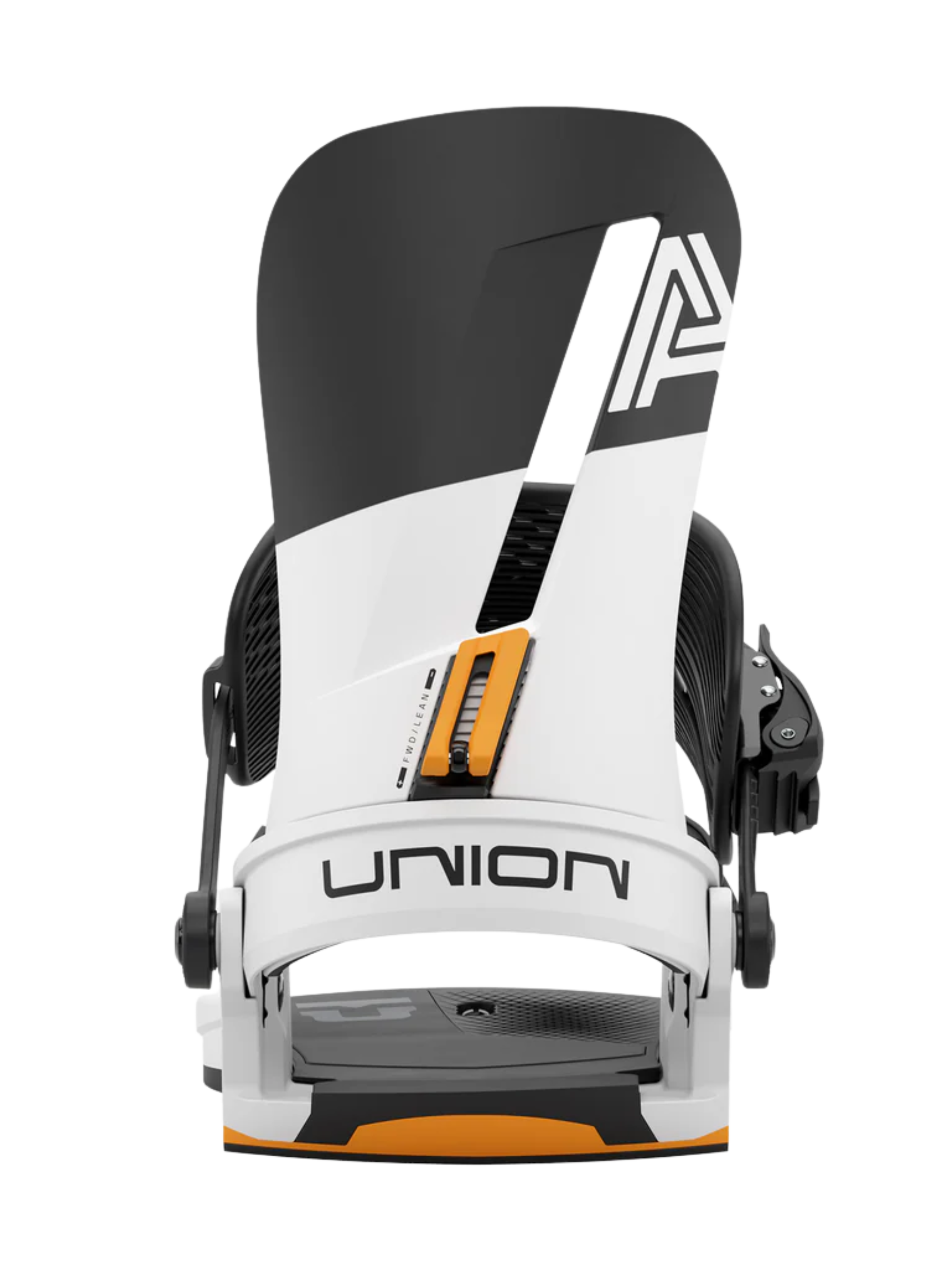 Union Atlas Men’s Snowboard Binding – White/Orange