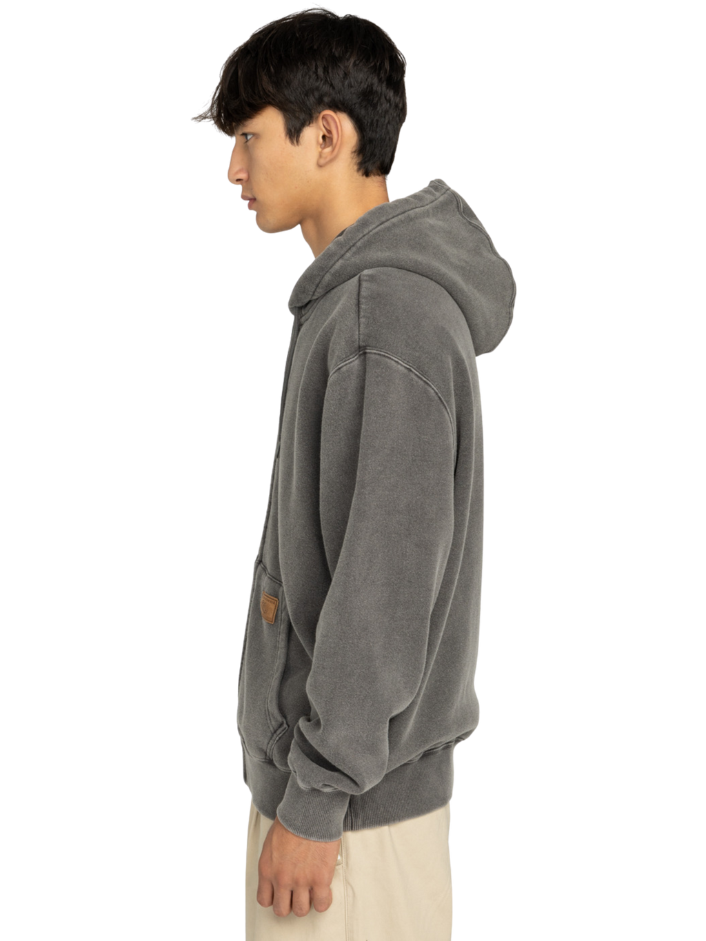 Element Cargo Zip Hoodie | Off Black