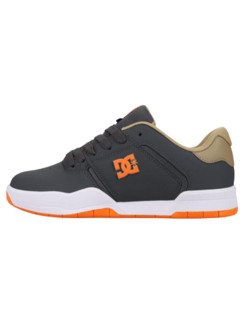 Zapatillas de skate DC Shoes Central - Grey / Tan / Orange