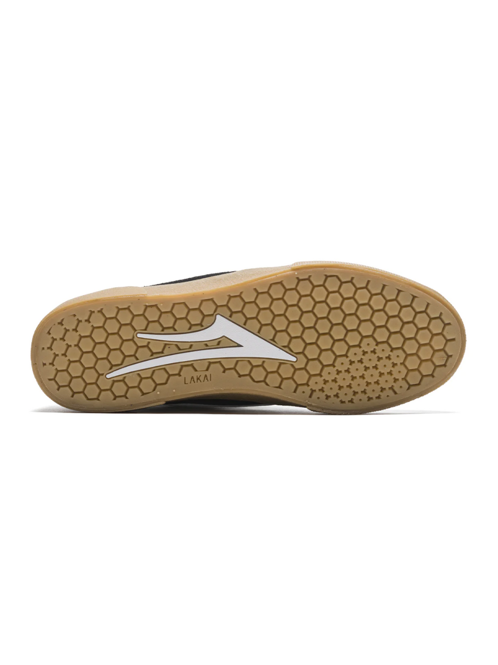 Chaussures de skate Lakai Cambridge en daim noir/gomme