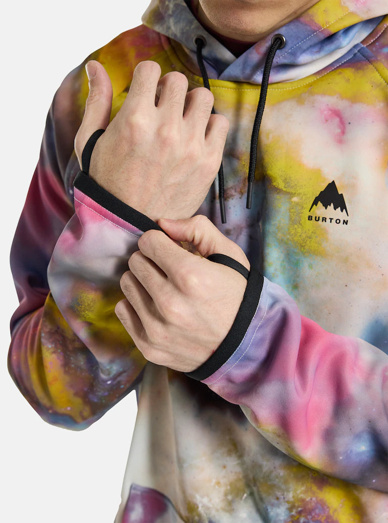 Felpa in pile Burton Crown resistente alle intemperie Stout White Voyager