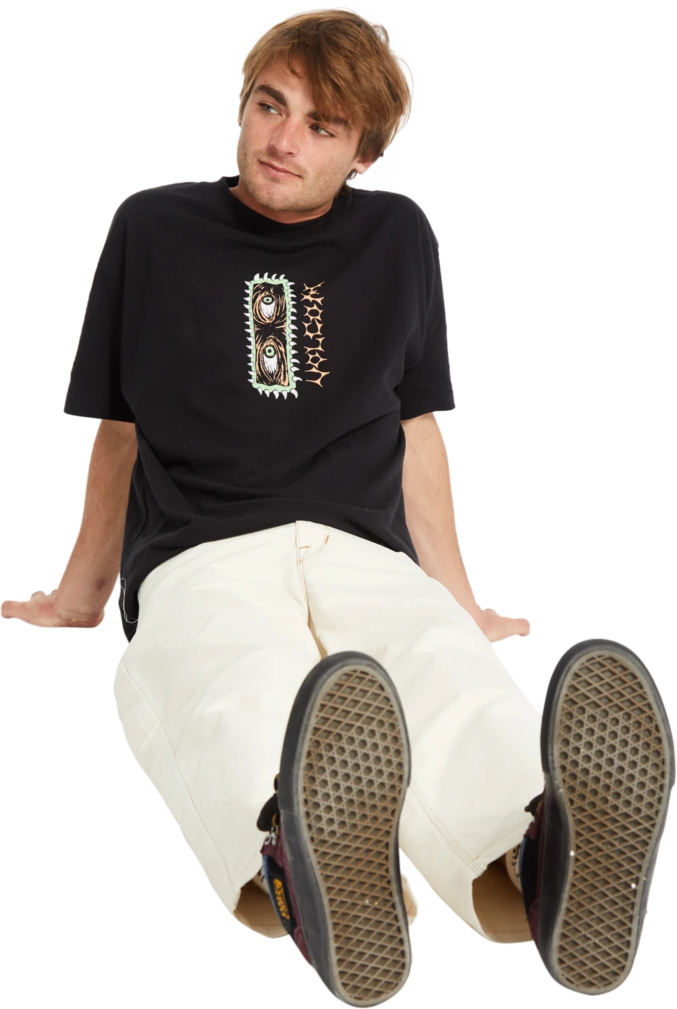Volcom Eye Rust Lse camiseta manga corta hombre detail 5 | Black
