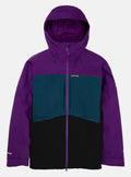 Burton Burton Pillowline GORE-TEX 2L Jacket chaquetas y abrigos | Imperial Purple/Deep Emerald/True Black