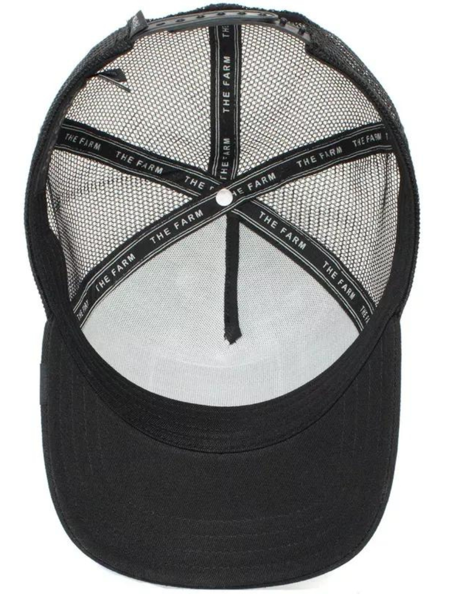 Casquette Goorin Bros The Boss (Gorille) - Noir Blanc